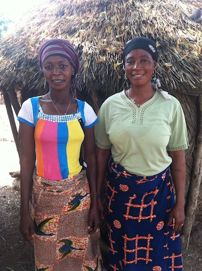 Memouna and Damu - The women entrepreneurs of the newly implemented Tindan (not to be confused with the Tindan implemented in October)