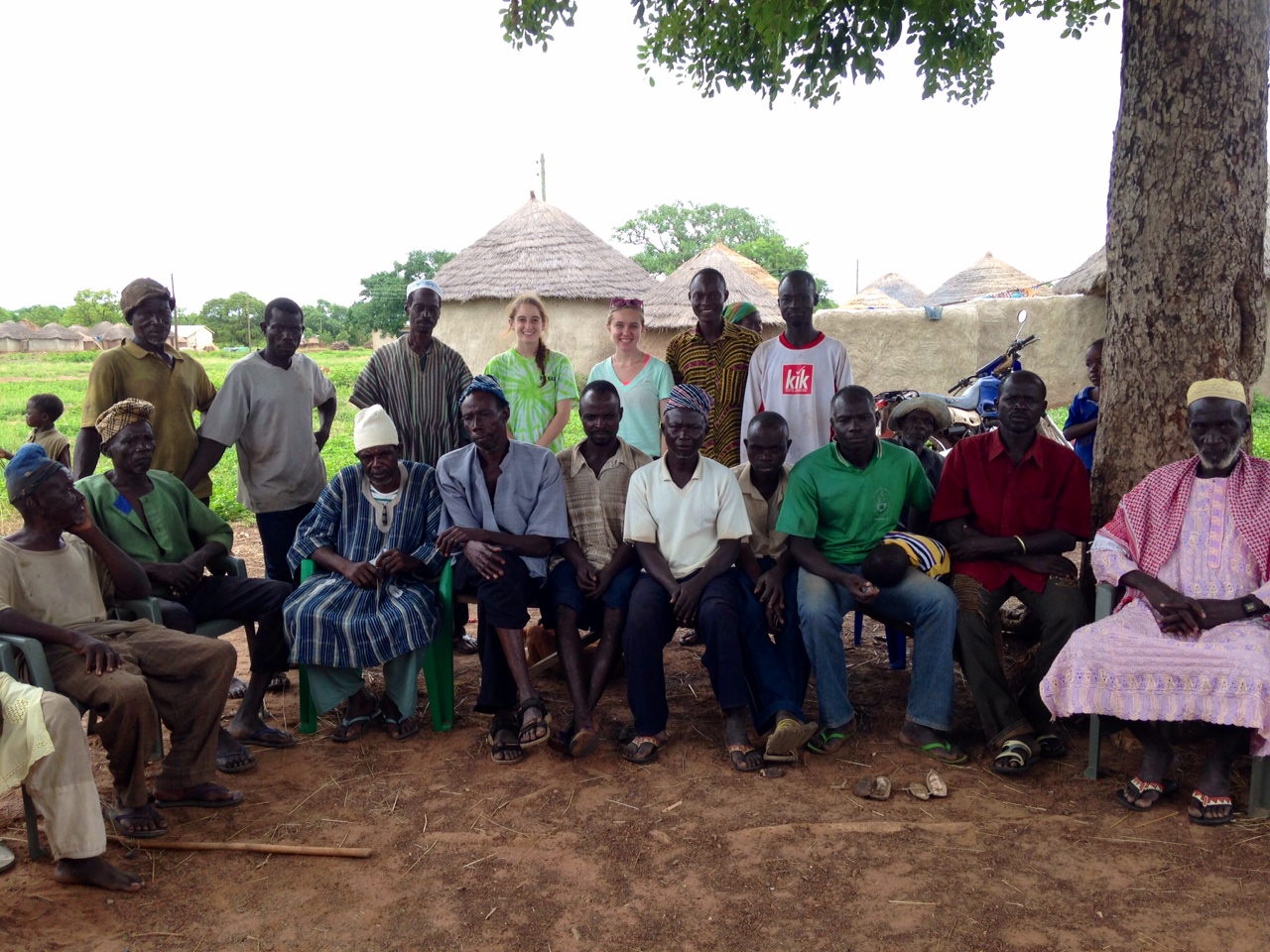 Some of the Elders and men of the village