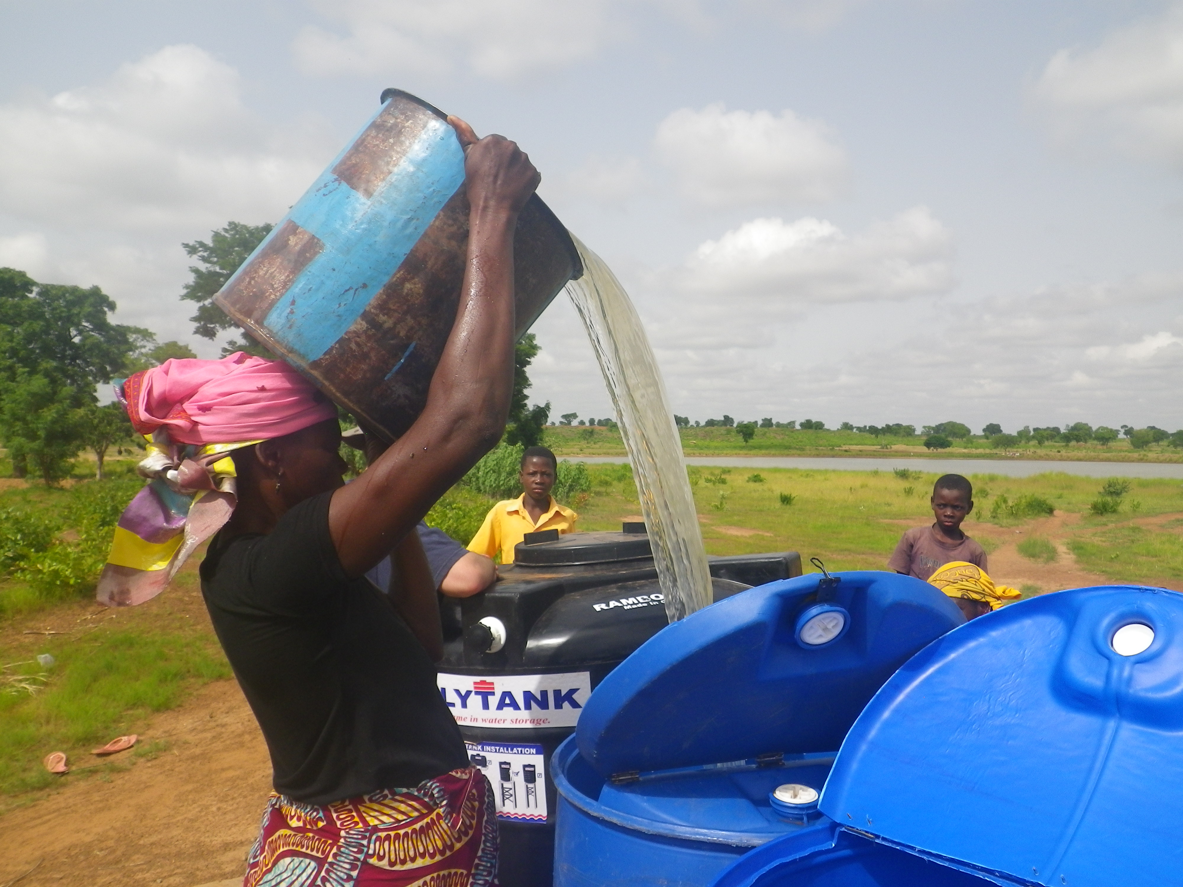 Senatu and Abiba have been doing an awesome job running their water business! 