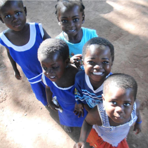 Kids in Tunga! Tunga was the first community that we worked in when we expanded to Salaga. These kiddos have had access to clean water for 3 years now!