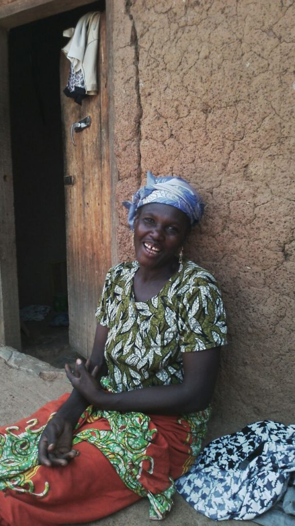 Hawabu of Dundo is glad that they now have clean water - Eric monitors in April